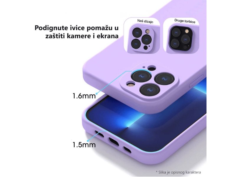 TERACELL Maska Soft Velvet Za Xiaomi Redmi Note 13 Pro 4G EU