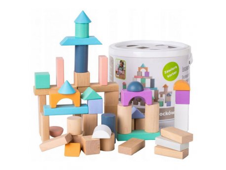 Eco Toys Drvene Kocke Komada Bucket Sorter Cena Karakteristike