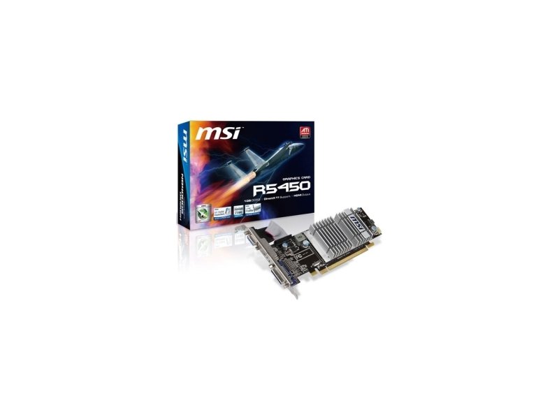 MSI AMD Radeon HD 5450 1GB 64bit R5450-MD1GD3H LP Graficka kartica