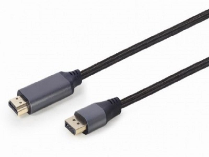 DisplayPort to HDMI cable, Premium Series, 1.8 m (CC-DP-HDMI-4K-6)