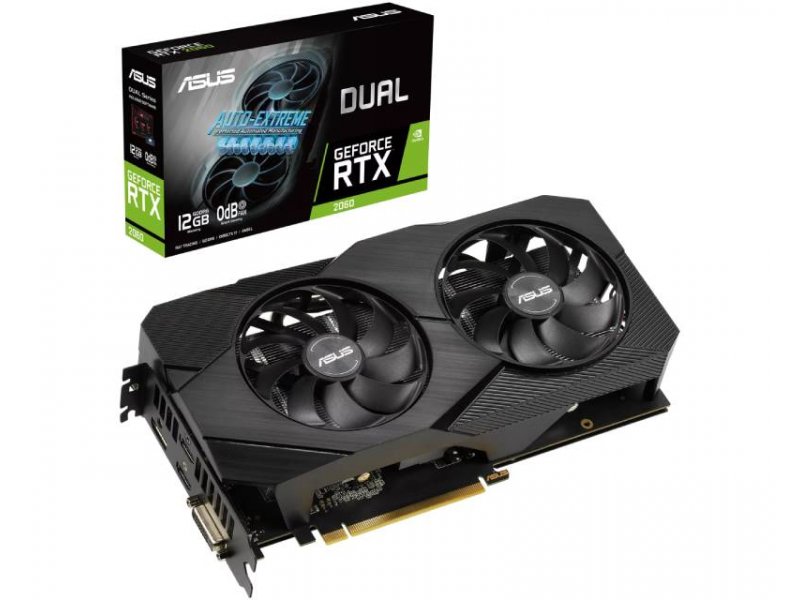 Asus Nvidia Geforce Rtx 2060 12gb 192bit Dual Rtx2060 12g Evo Graficka