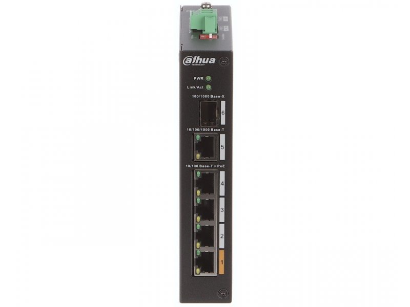 DAHUA PFS3106-4ET-60-V2 4port Unmanaged PoE Switch Cena Karakteristike ...