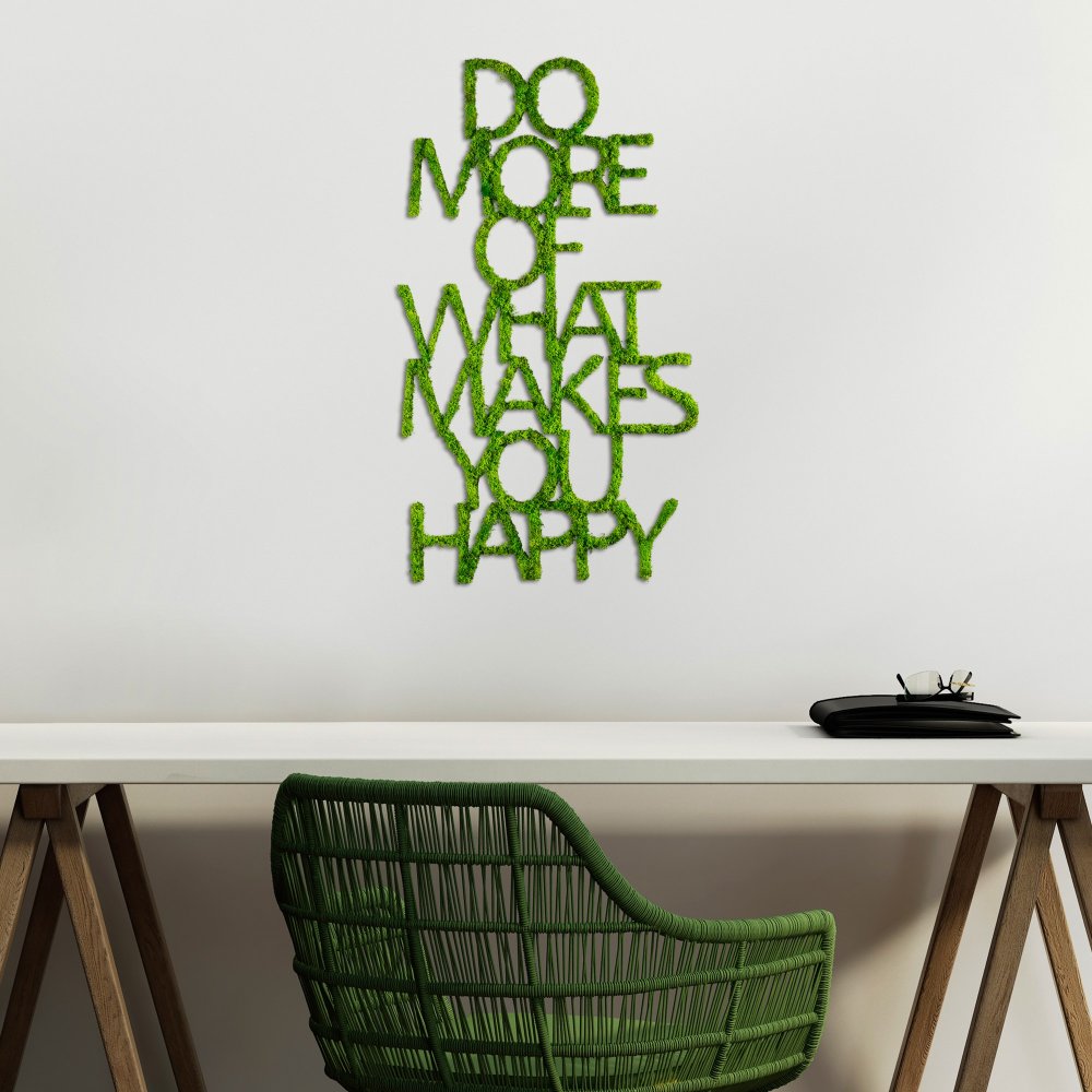 WALLXPERT Zidna dekoracija Do More Of What Makes You Happy 11 cena ...