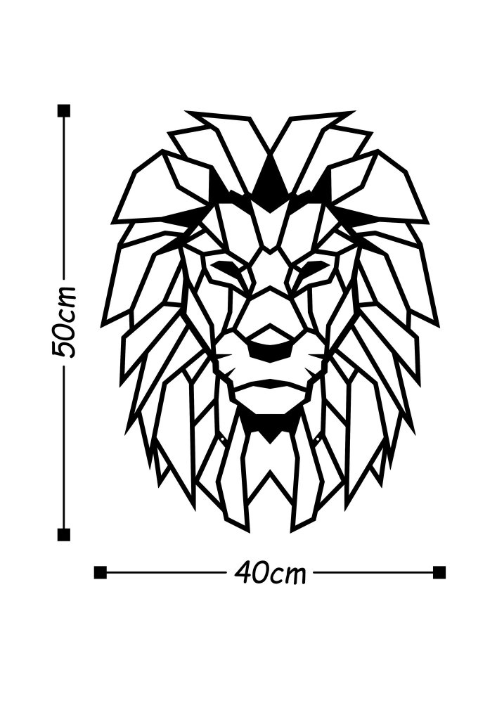 WALLXPERT Zidna dekoracija Lion cena karakteristike komentari - BCGroup