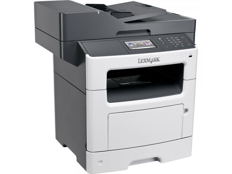 Где серийный номер мфу lexmark mx511de