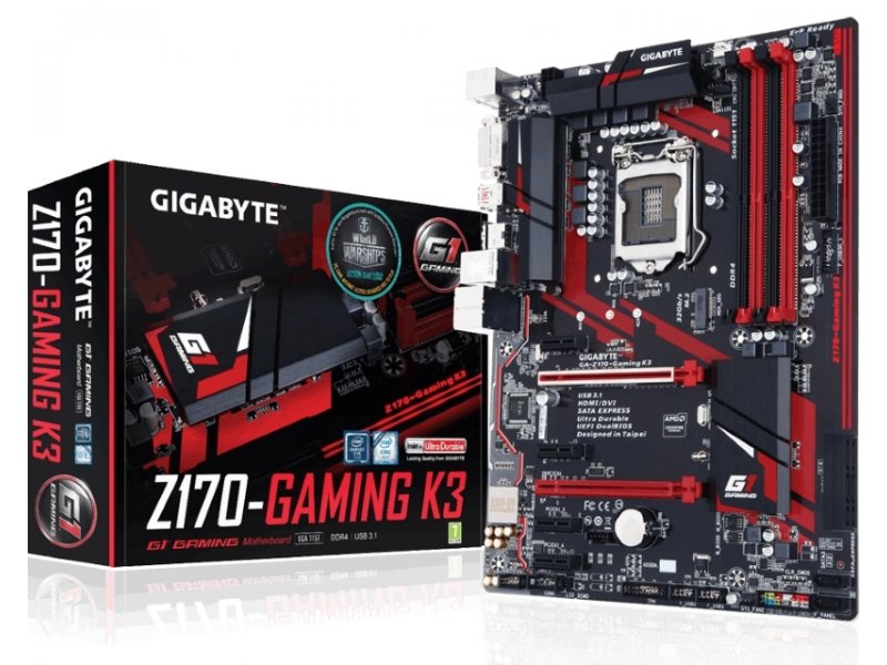 Gigabyte ga z170 gaming k3 обзор