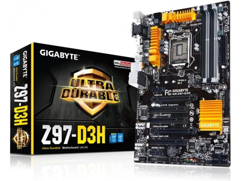 Gigabyte ga z97 d3h обзор