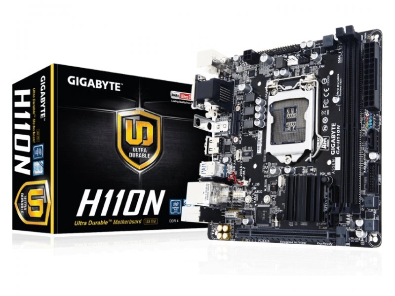 Gigabyte ga h110n обзор