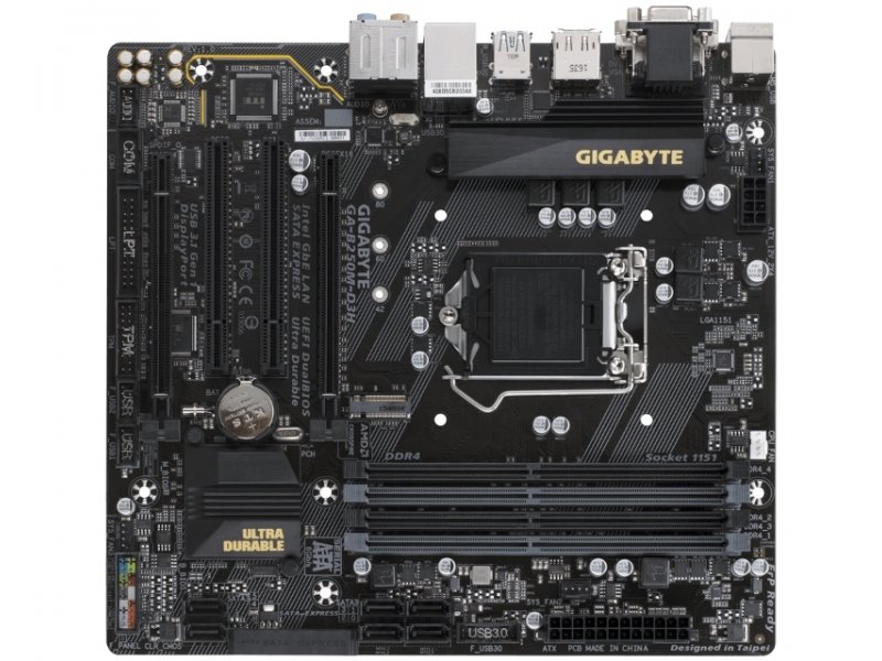 Gigabyte ga b250m d3v обзор