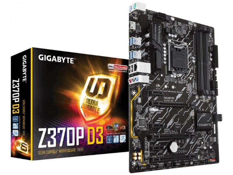 Gigabyte z370p d3 обзор