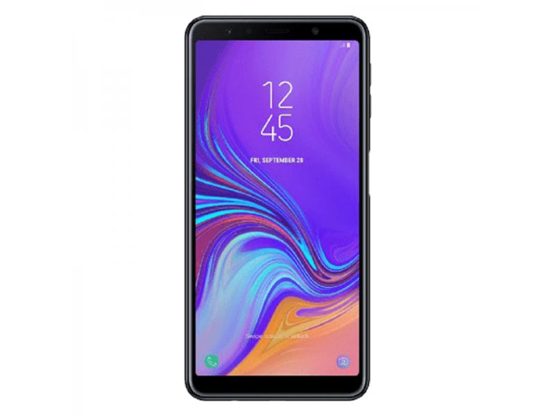 Шлейф для samsung a750 galaxy a7 2018 кнопка включения сканер отпечатка пальца синий