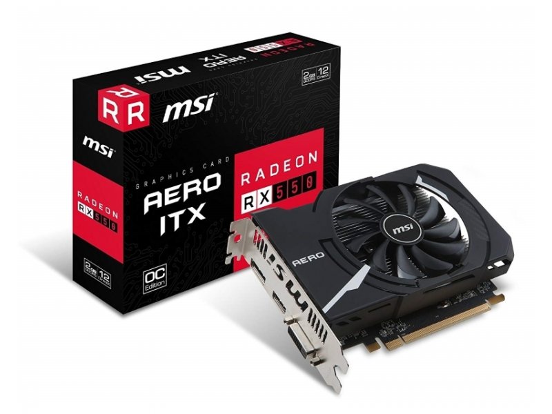 Msi amd radeon rx 550 aero itx oc обзор