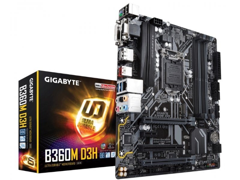 Gigabyte b360m d3h обзор