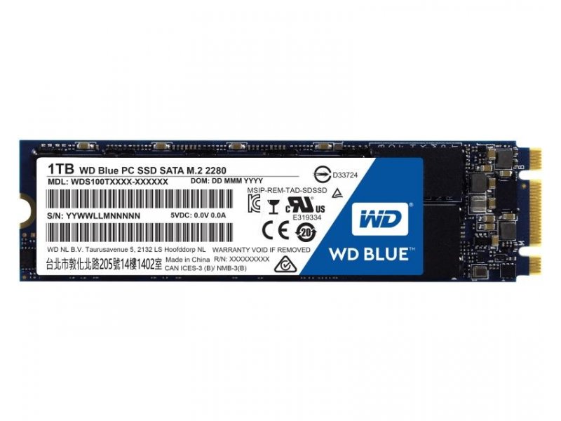 Western digital wd blue sata 1000 gb wds100t2b0b обзор