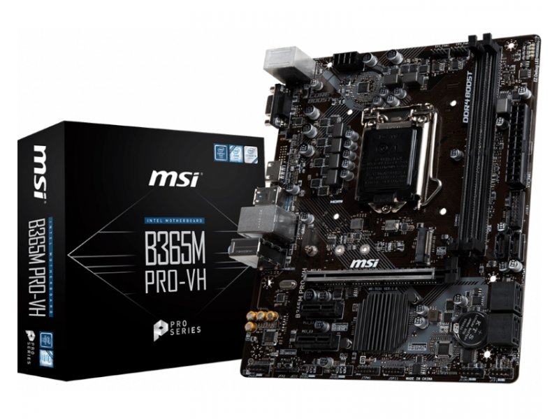 Msi b365m pro vh настройка биоса