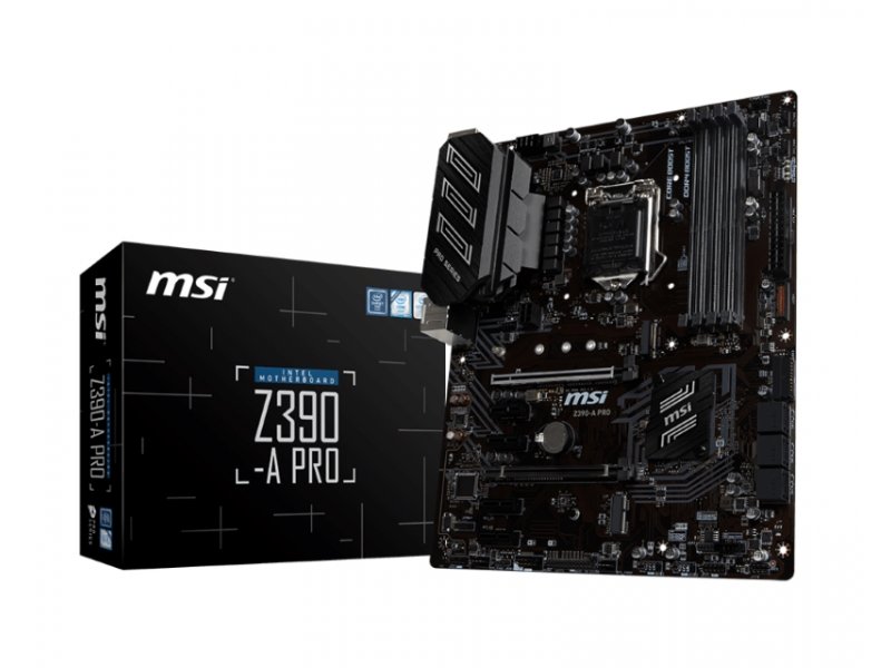 Msi z390 a pro установка m2