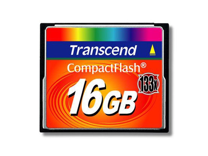 Карта памяти cf 16gb transcend