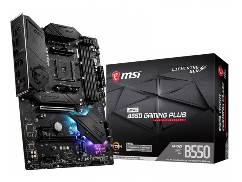 Msi b550 gaming plus не запускается