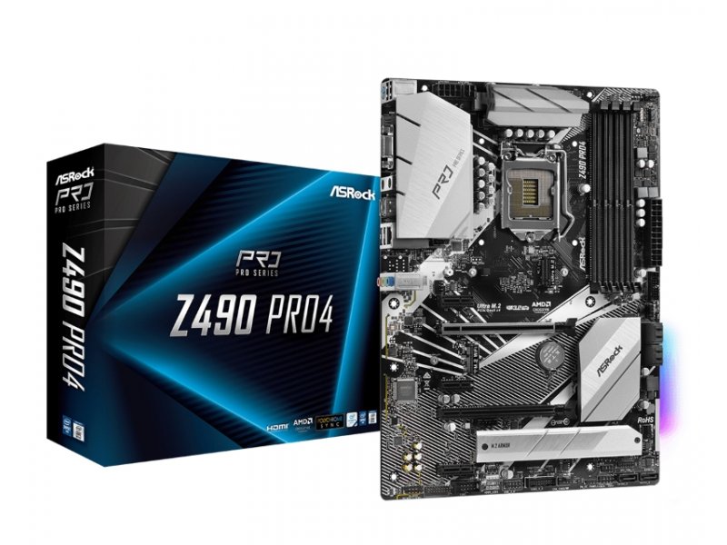 Asrock z490 pro4 совместимость процессоров