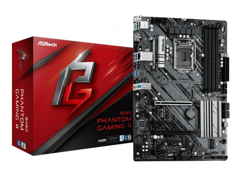 Asrock b460 phantom gaming 4 bios настройка