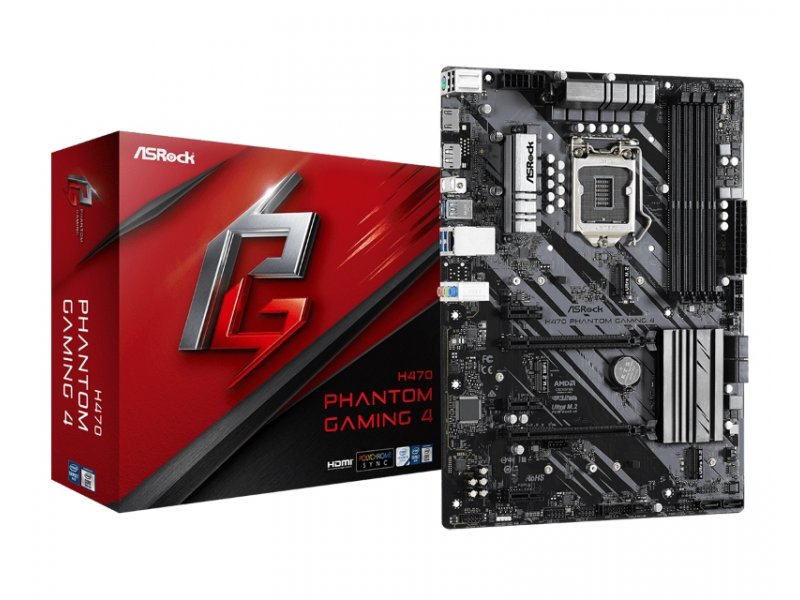 Материнская плата asrock h470 phantom gaming 4 какие процессоры подходят