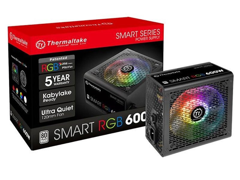 Обзор блока питания thermaltake smart rgb 600w