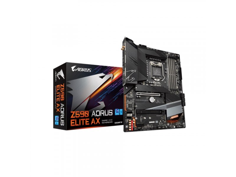 GIGABYTE Z590 AORUS ELITE AX Rev.1.0 マザーボード ATX Intel Z590