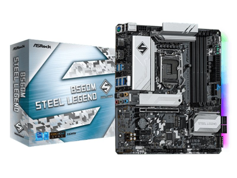 Asrock b560m steel legend совместимость