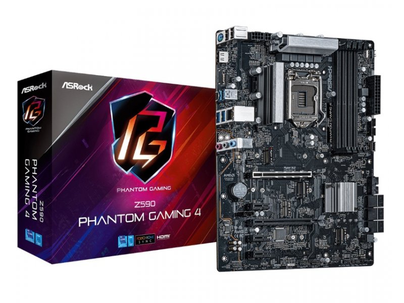 Asrock z590 phantom gaming 4 не видит