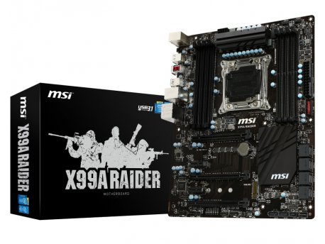 Msi x99a raider обзор