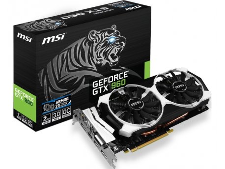 MSI NVidia GeForce GTX 960 2GB 128bit GTX 960 2GD5T OC Graficka