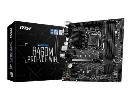 Подключение msi b460m pro vdh