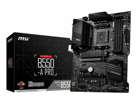 Msi b550 a pro какие процессоры поддерживает